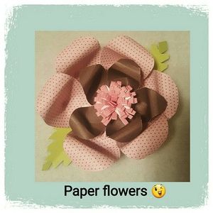 Paper flowers