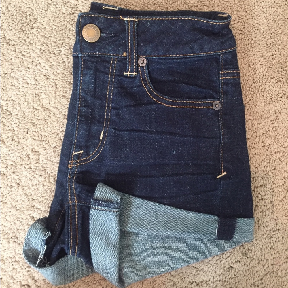 American Eagle hi waisted shorts