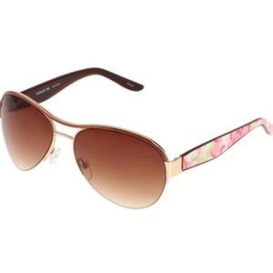 Lilly Pulitzer Carlee Aviator Sunglasses