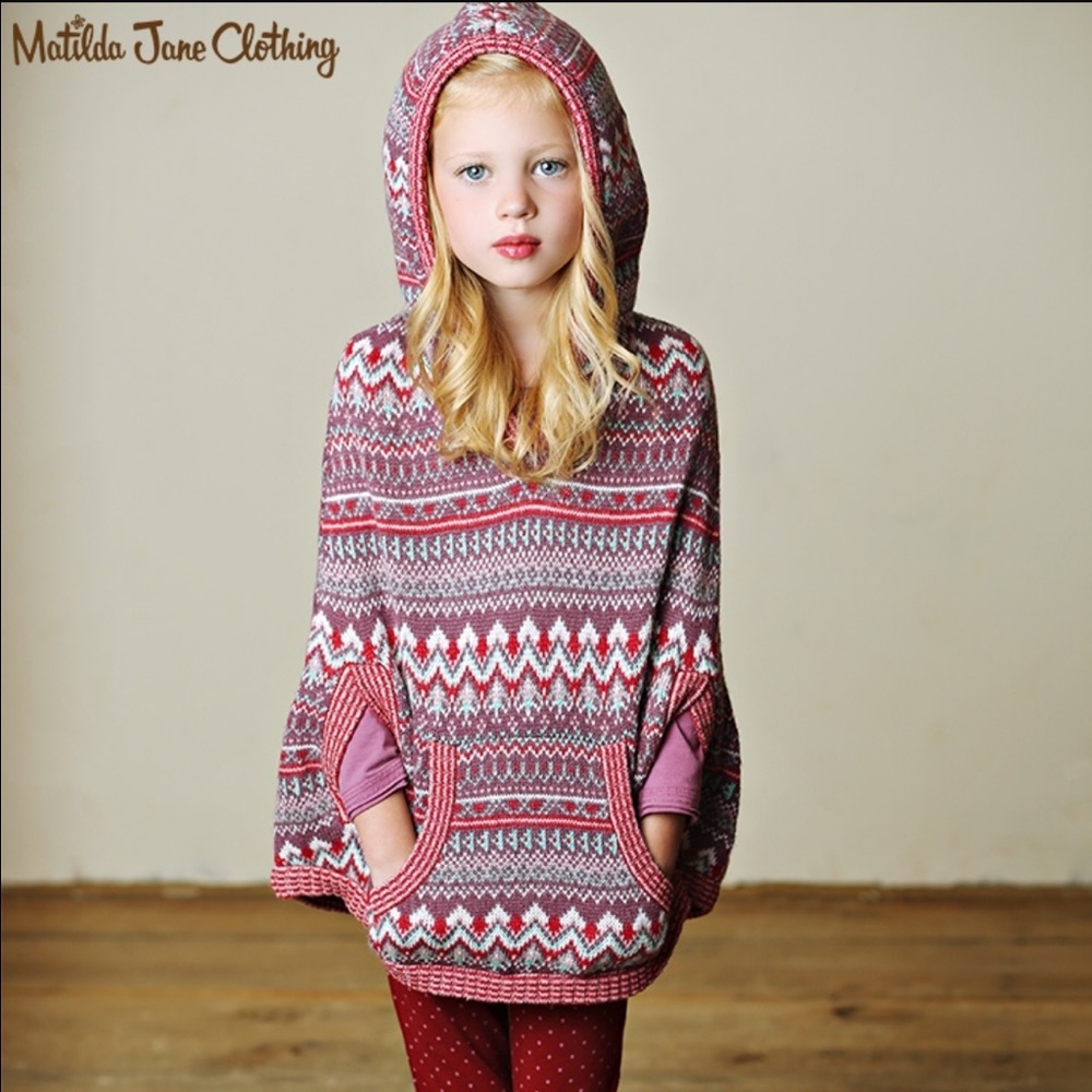 Matilda Jane poncho size 4