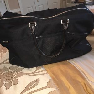 Louis Vuitton Black Duffle Bag