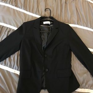 Black Calvin Klein women's blazer