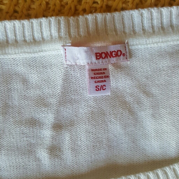 Never worn cream sweater by Bongo size S - Picture 2 of 2