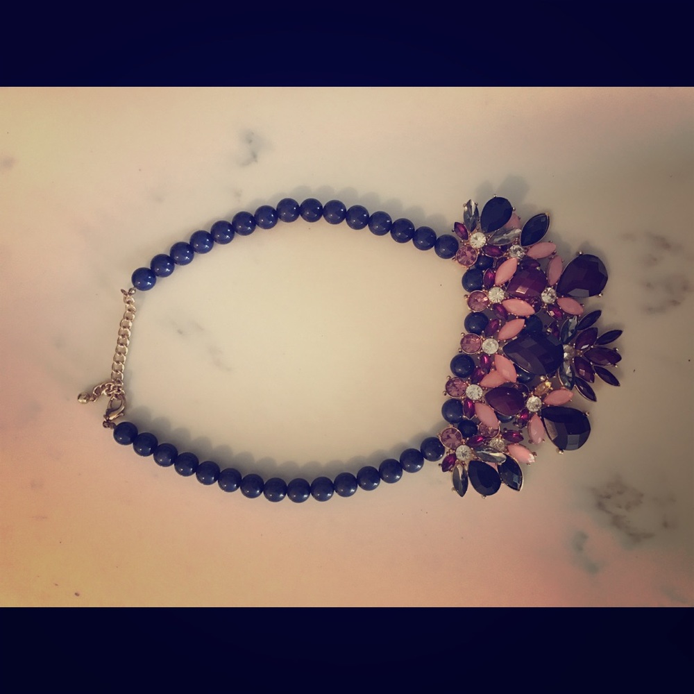 Beaded Statement Necklace