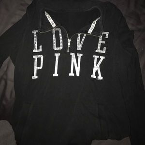 love pink half zip!!!