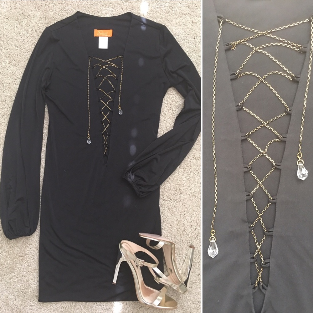 Little Black Dress - Swarovski crystals