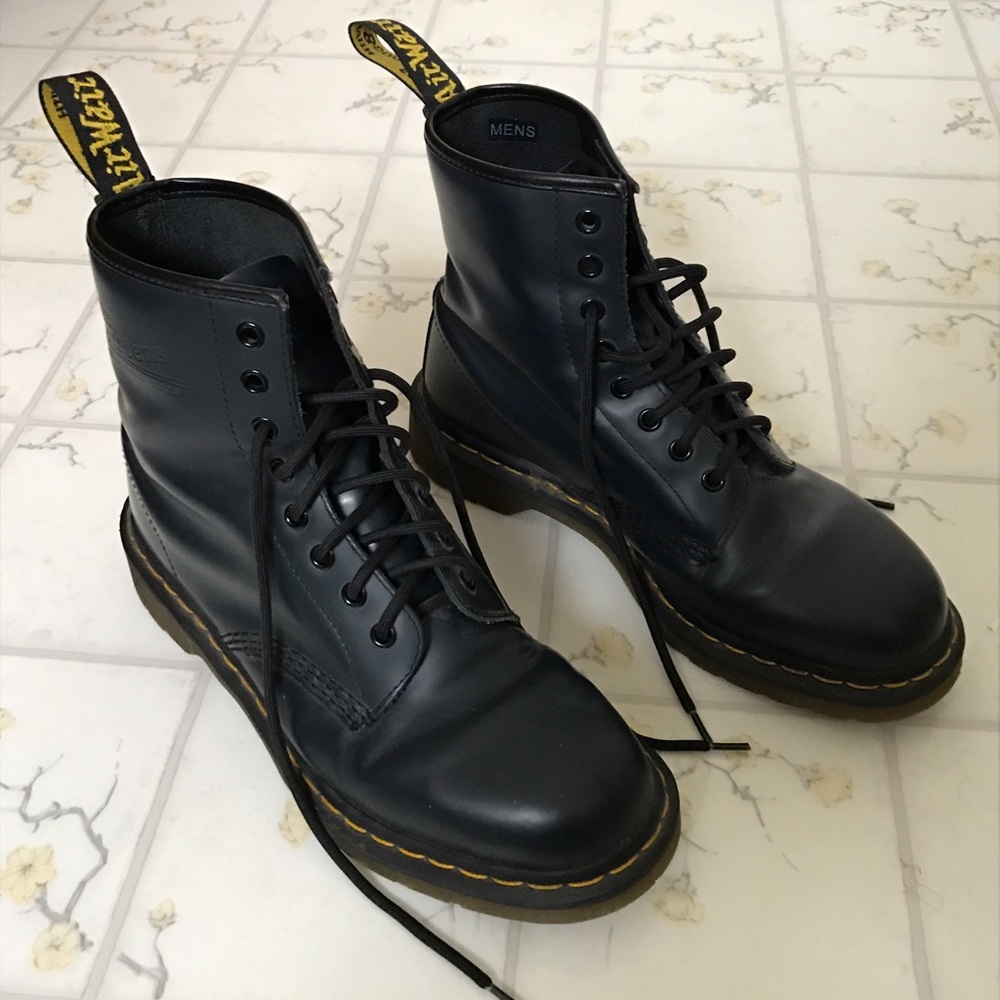 Dark Blue Doc Martens 1460