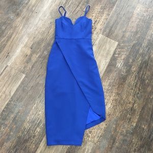 Shilla the Label wrap midi dress