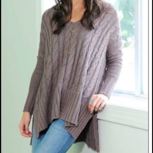 Free People Oversized Cable Knit Sweater Free People Oversized Cable Knit Sweater