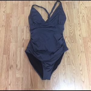 Grey Old Navy Swimsuit XL