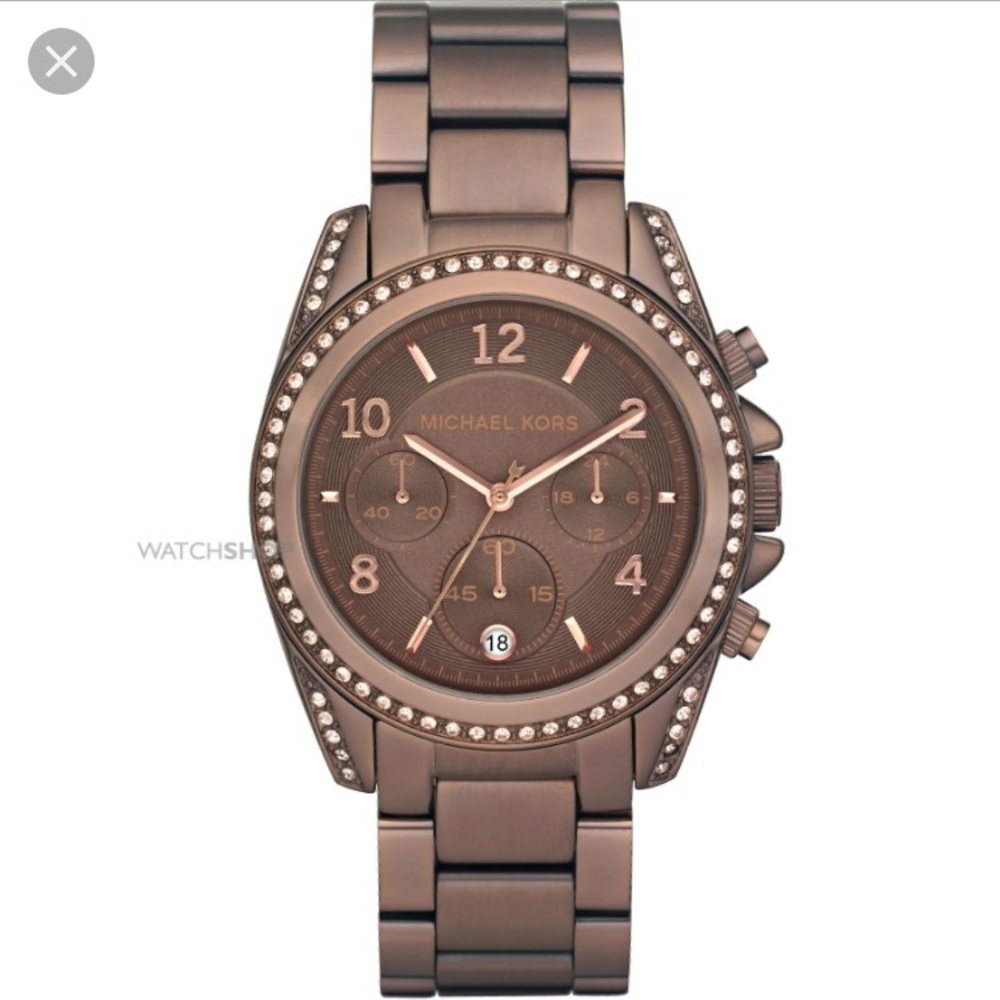 Michael Kors Chocolate Espresso Brown Blair Watch