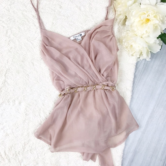 Forever 21 Tops - Forever 21 Blush Tank Top