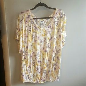Floral Old Navy shirt