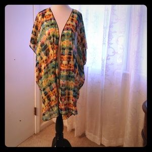 Kimono or swimsuit coverup