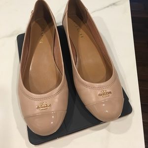 Coach Chelsea Matte Calf Flats