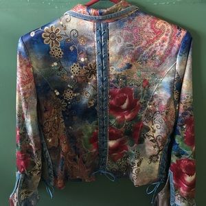 Boho chic jacket