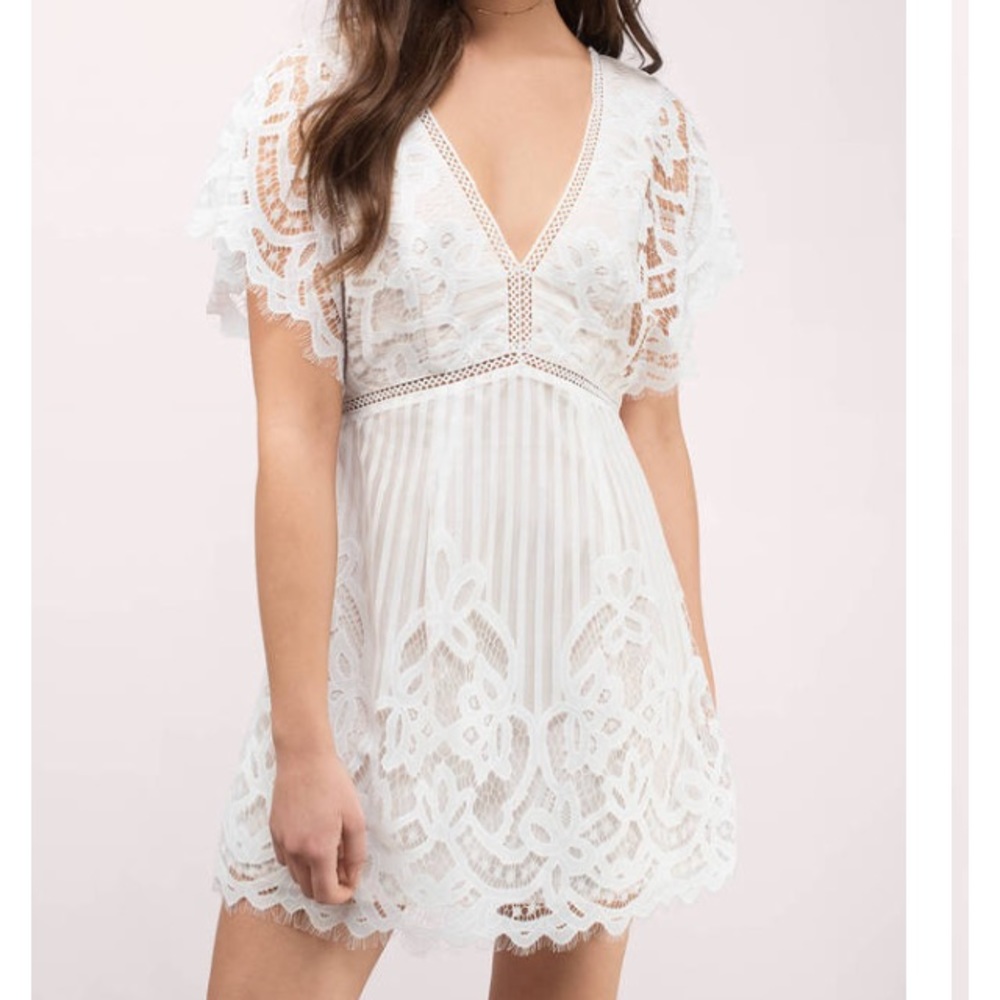 ISO: White Lace dress