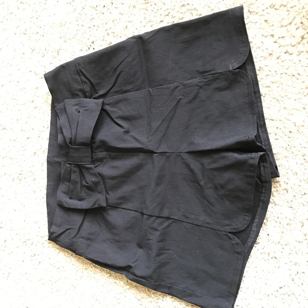 Black shorts
