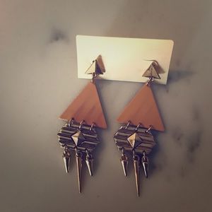 Studded Statement Earrings