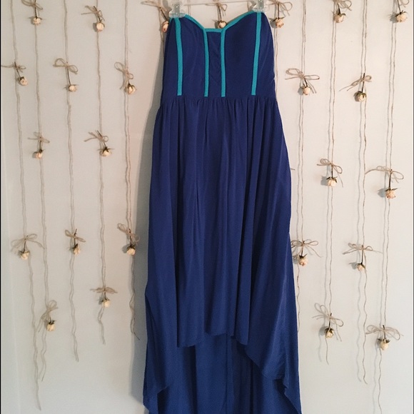 Xhilaration Dresses & Skirts - Royal Blue Hi/Low Maxi Dress