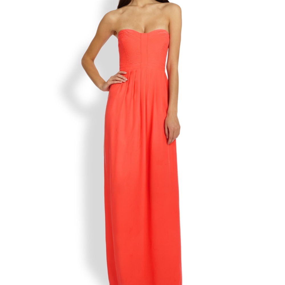 Parker bayou coral dress