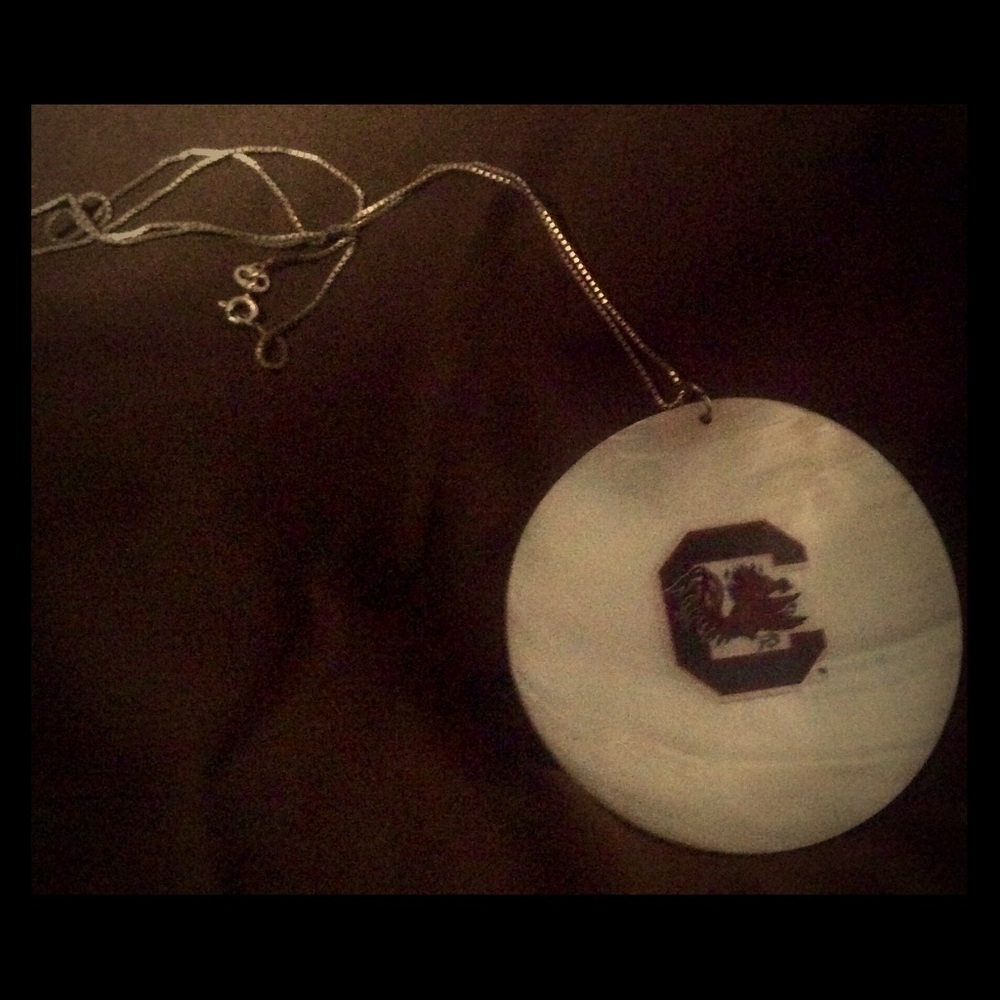 Gamecock shell charm