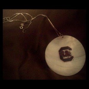 Gamecock shell charm