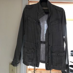 Lightweight gray jacket