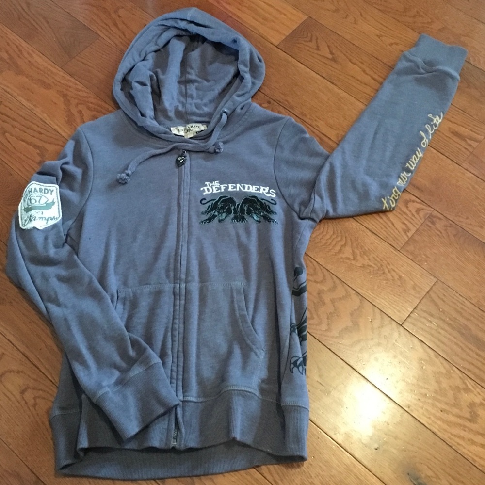 Ed Hardy Defender Sparkle Jacket. ✨