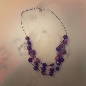 Wood Beaded Necklace