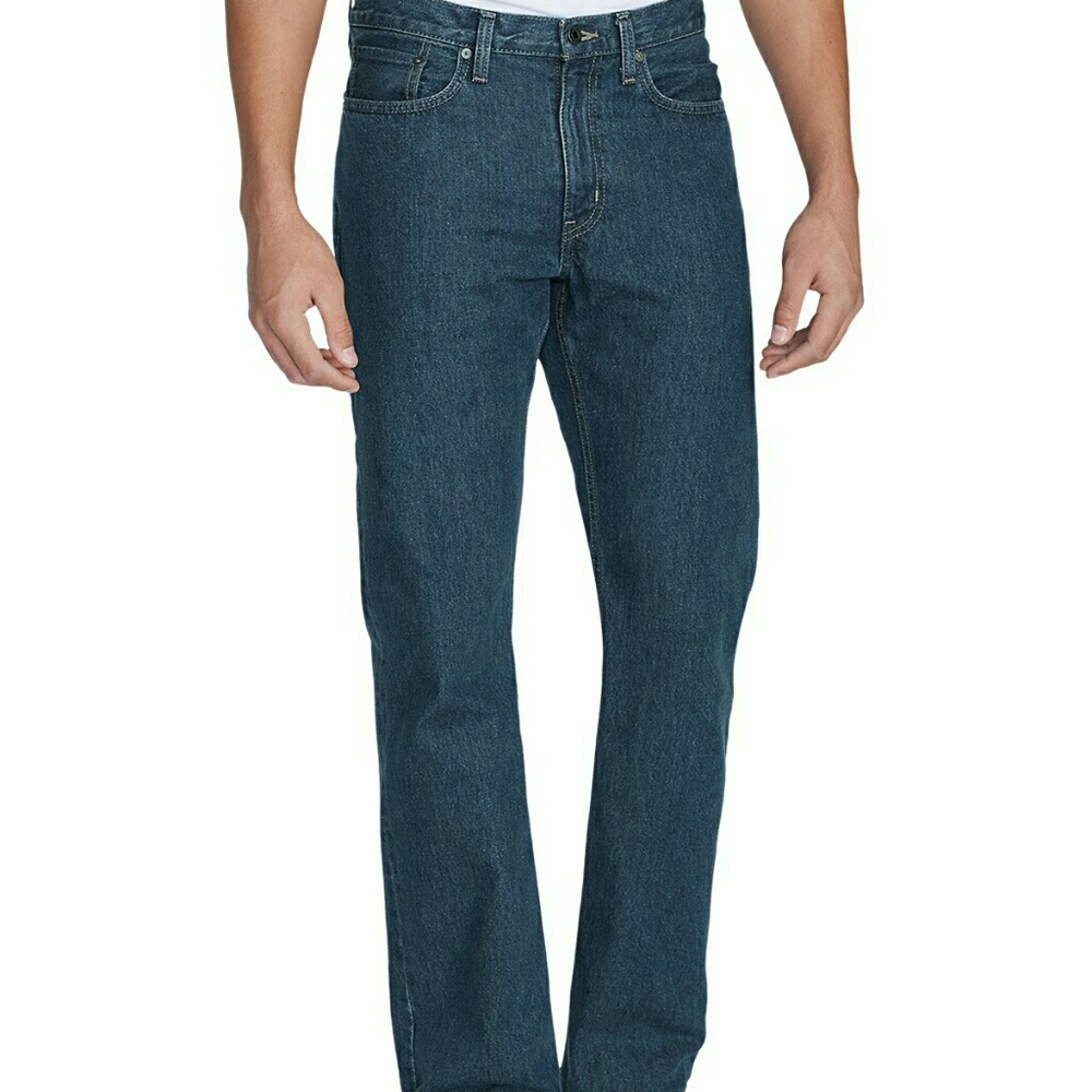 Men's Straight Fit Jeans by Eddie Bauer