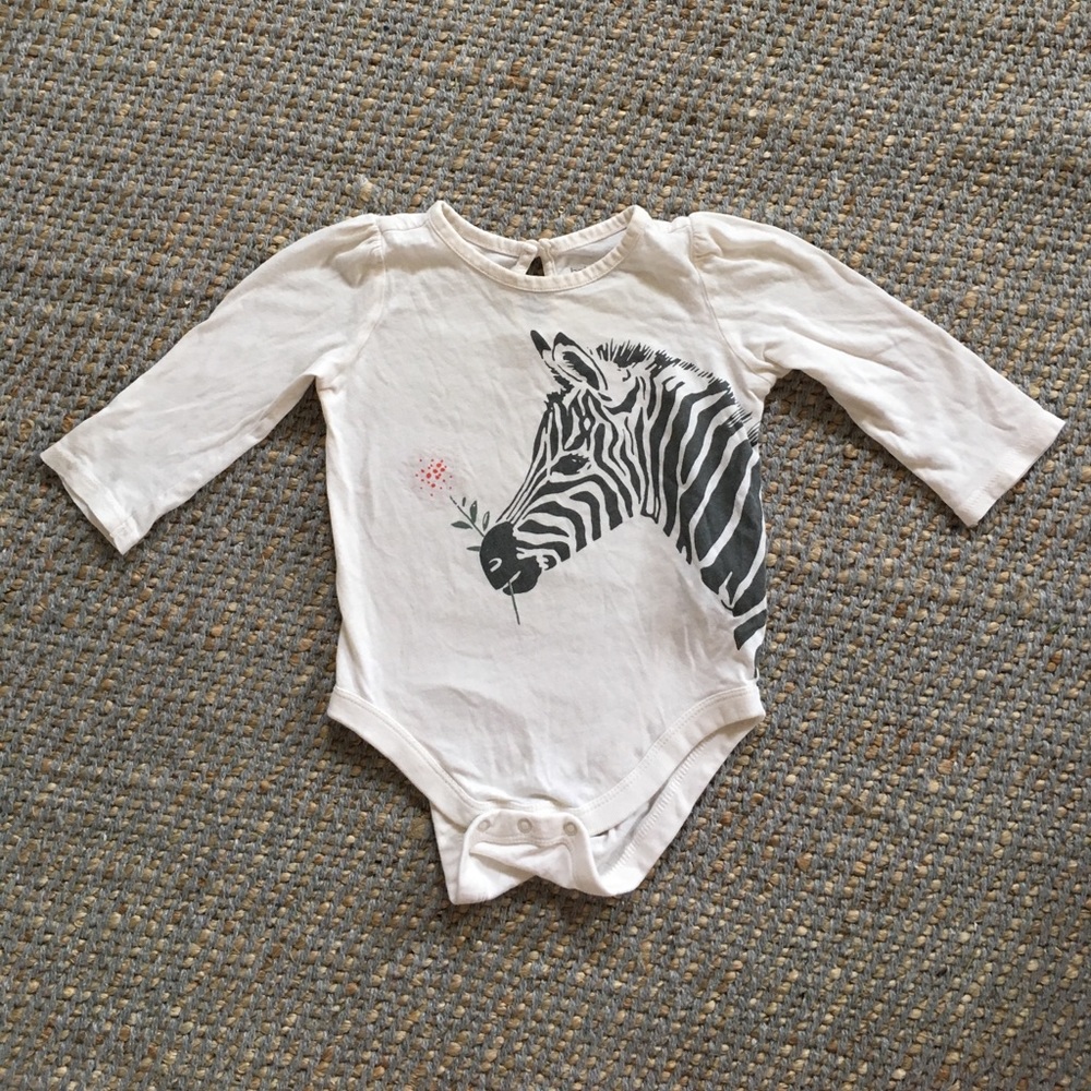 Graphic Print Onesie