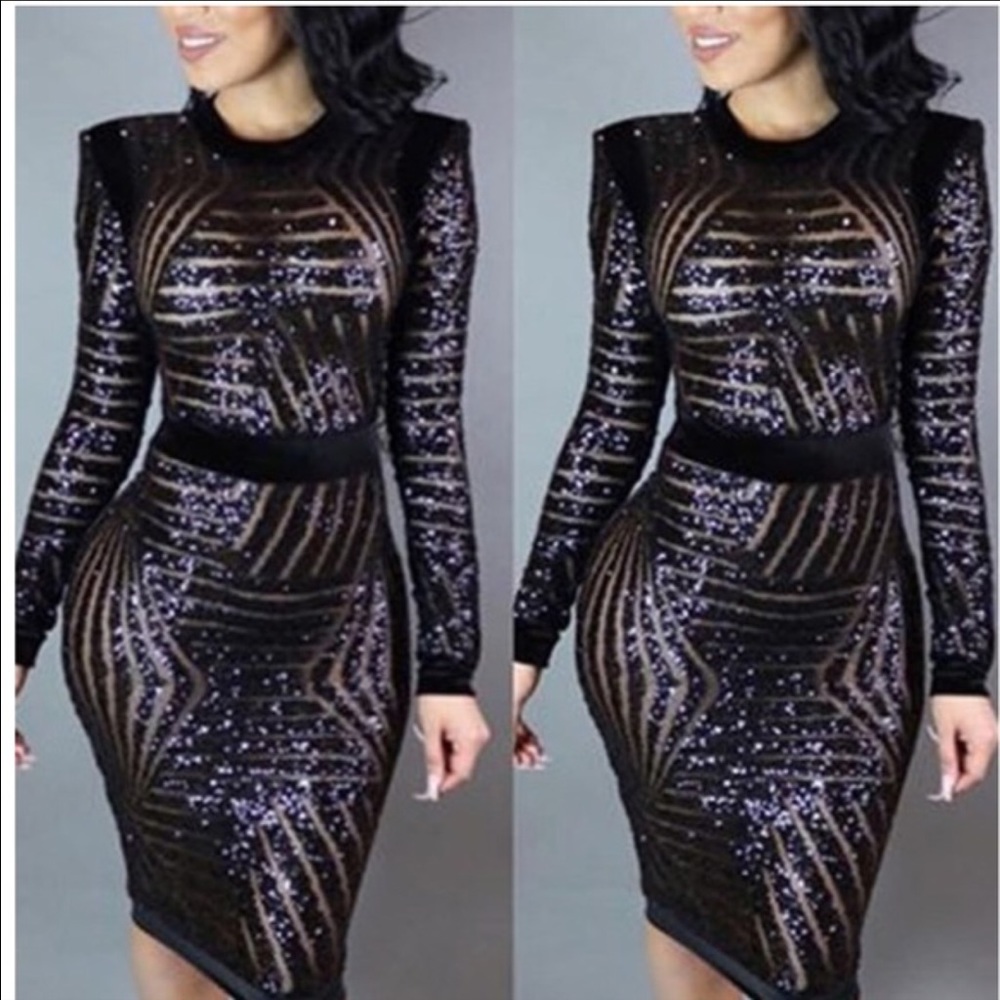 Sequin bodycon dress