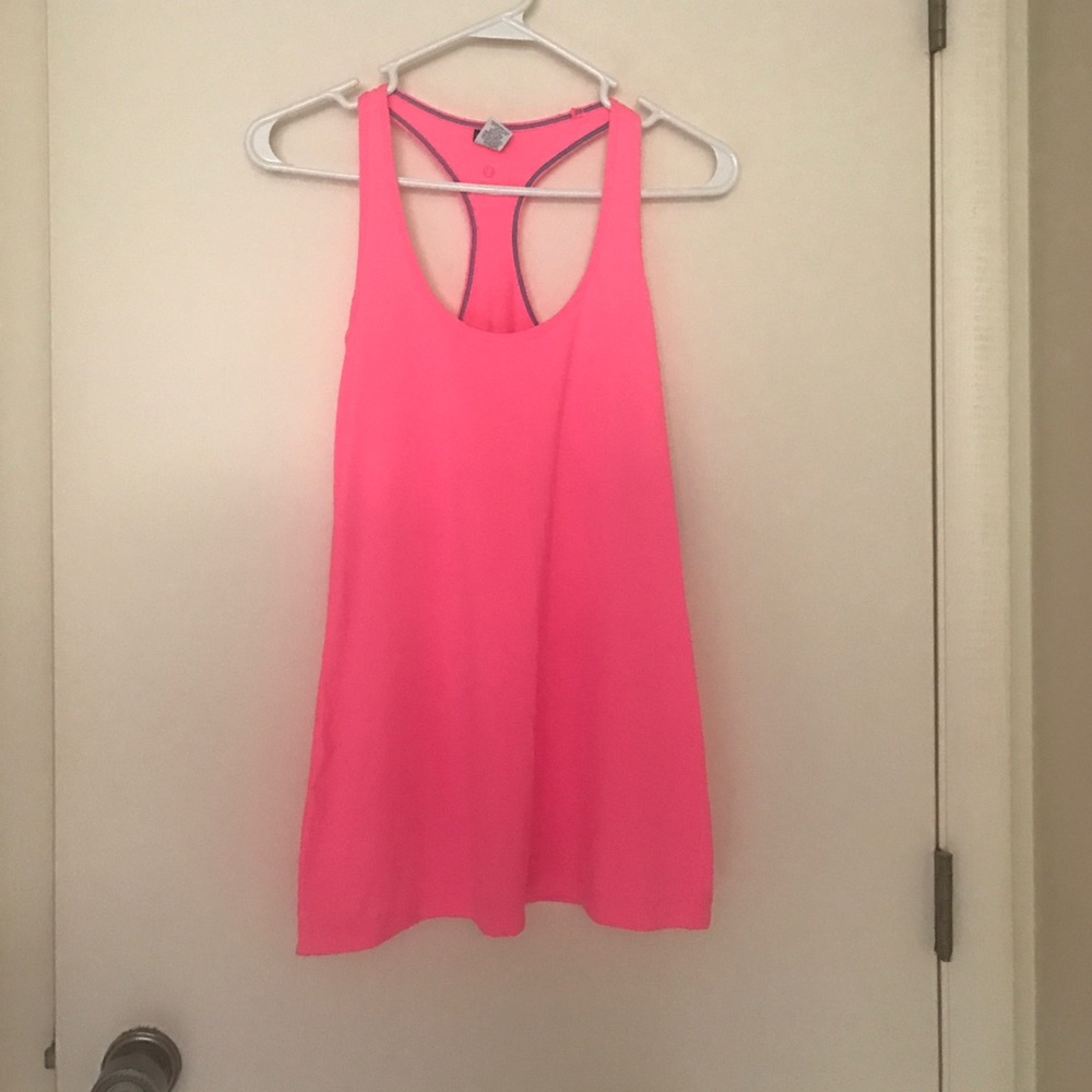 Workout tank.  Stretch semi-fit.