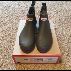 Hunter Chelsea Ribbed Back Boot