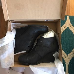 Tom's Desert Wedge - Black
