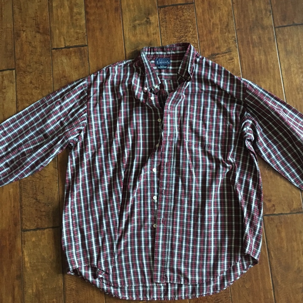 Men's Plaid Dress Shirt