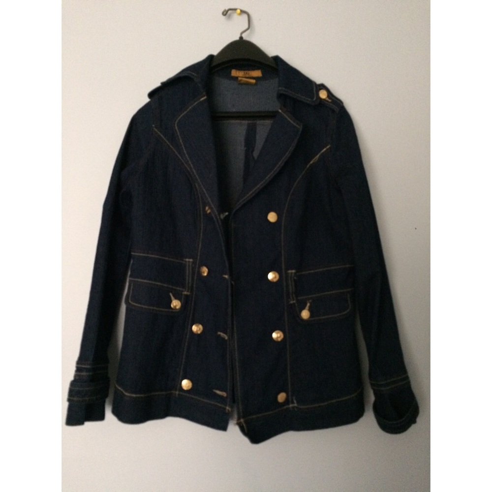 Drama Gold Jean Blazer