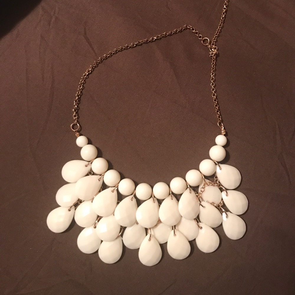 Tear Drop Statement Necklace