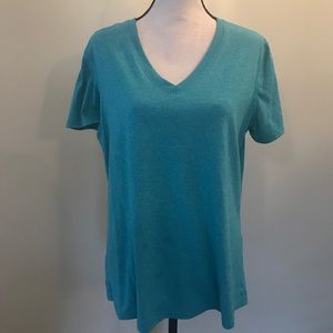 Active Wear Aqua XL shirt v neck