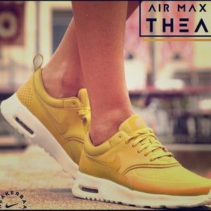 Leather Mustard Nike Ther