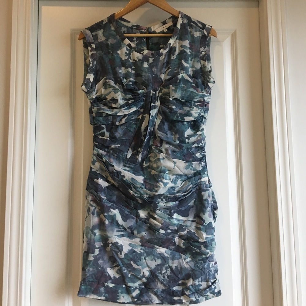 Stunning IRO ruched party dress