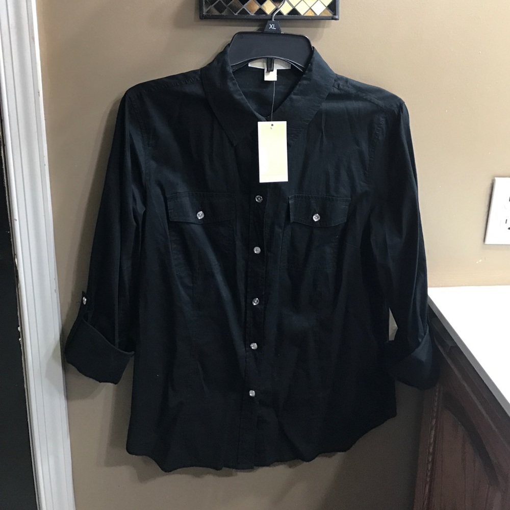 New with tags! Bottom down Michael Kors blouse.