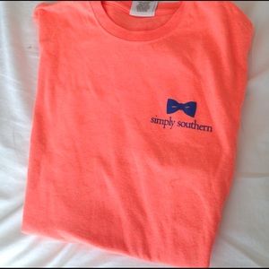 Coral Simply Southern T-Shirt