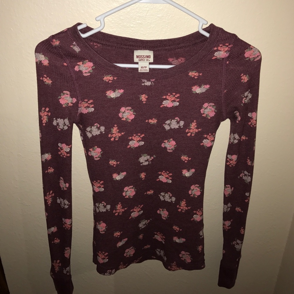 Thermal floral long sleeve💗