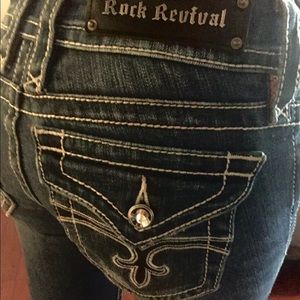 Rock Revival Skinny Jeans 25
