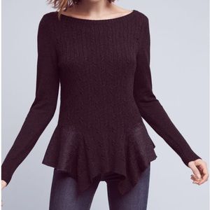 Audrey Peplum Sweater