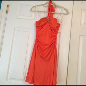 City Triangles silk dress