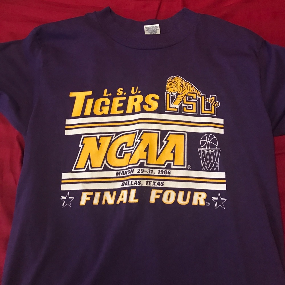 VINTAGE LSU TEE