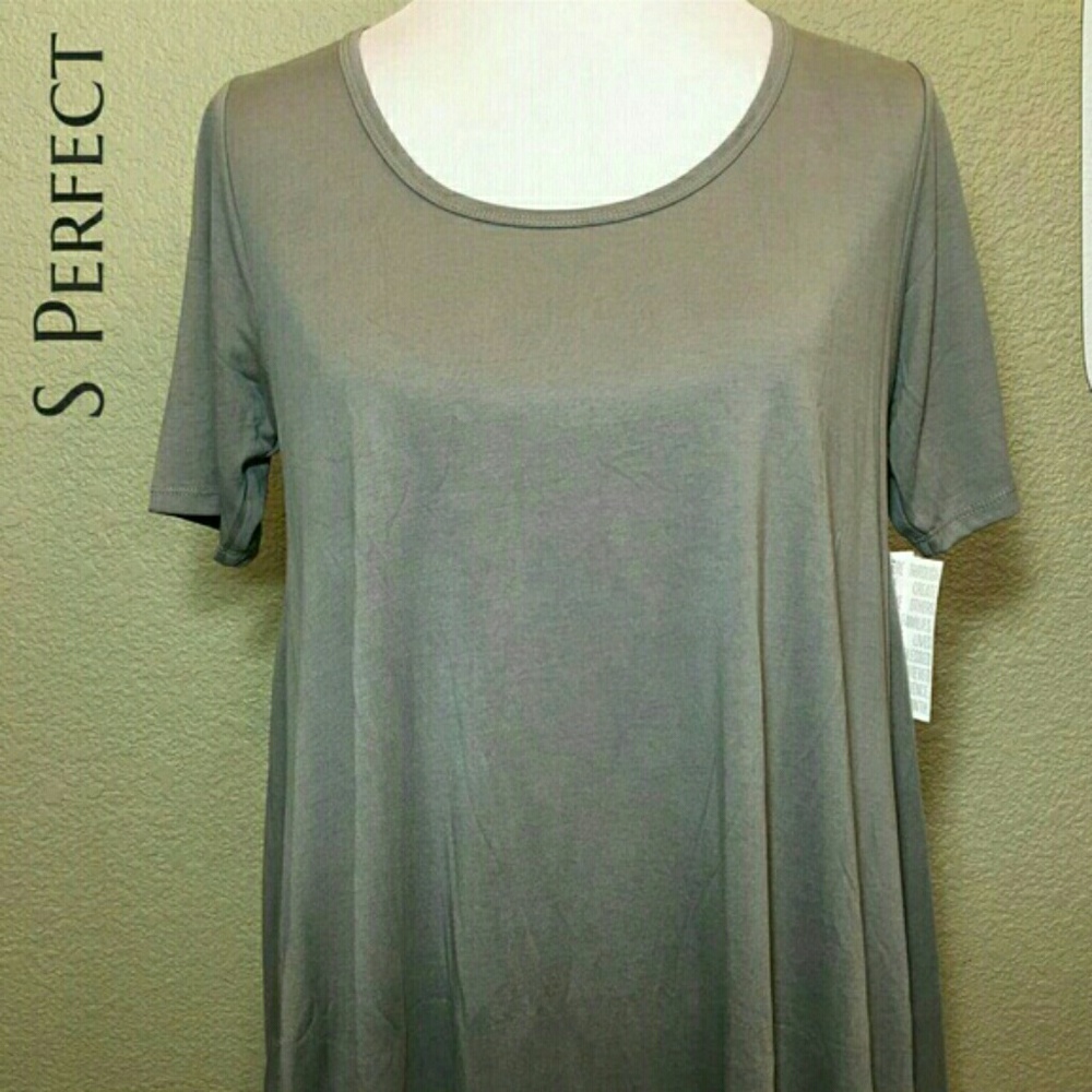 Lularoe Perfect T Small Gray